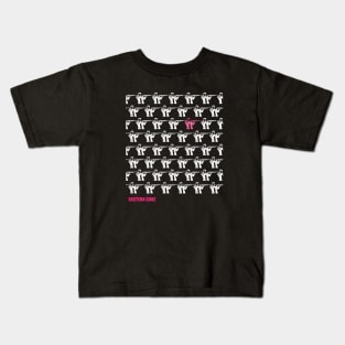 Shot for Shot - Pink Kids T-Shirt